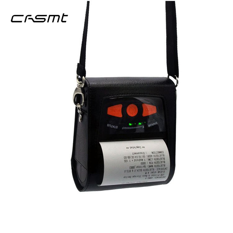 Portable printer with case