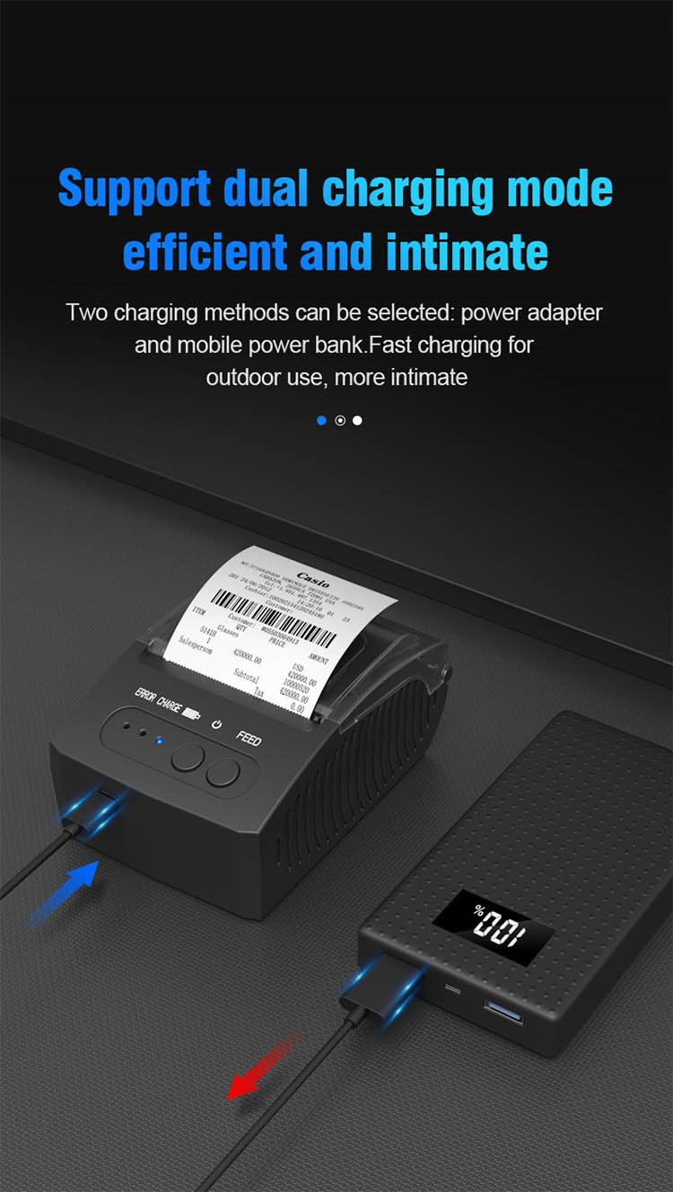 Mini portable printer for phone