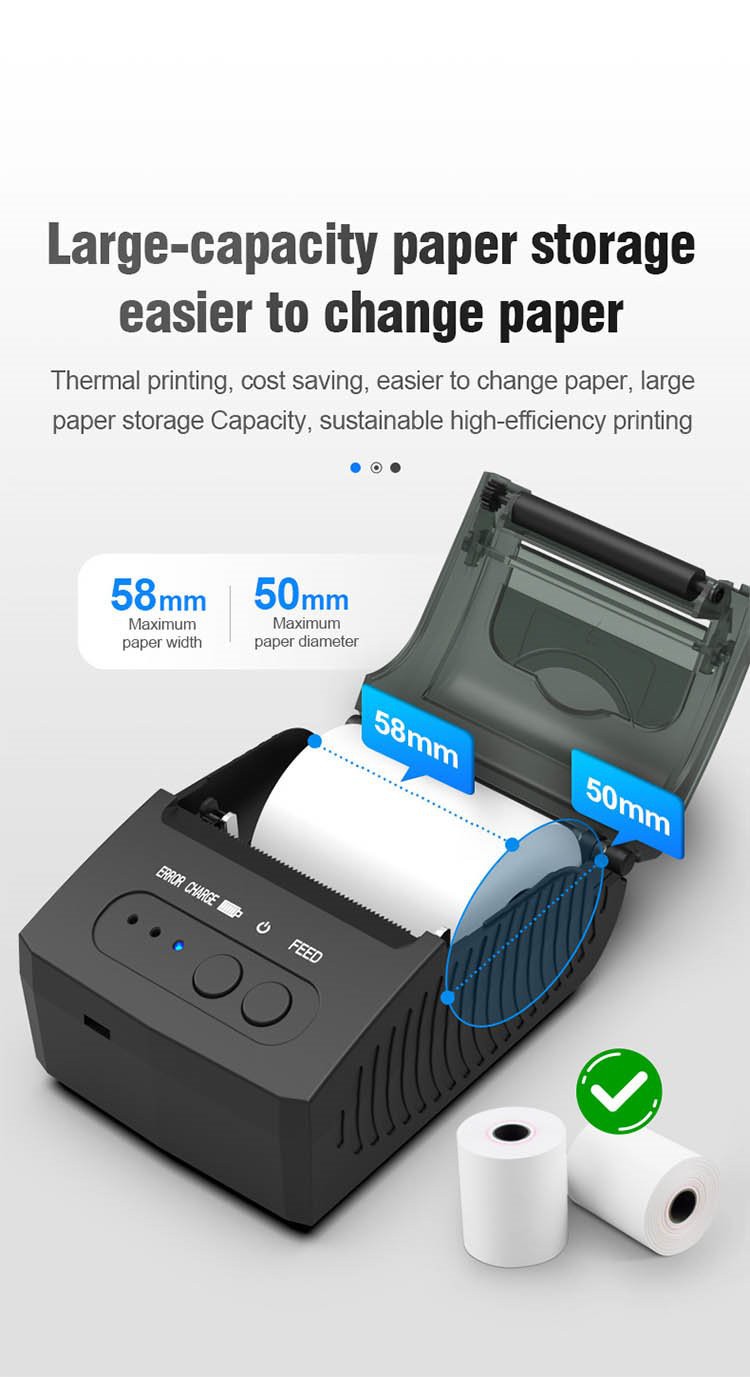 Portable pocket printer