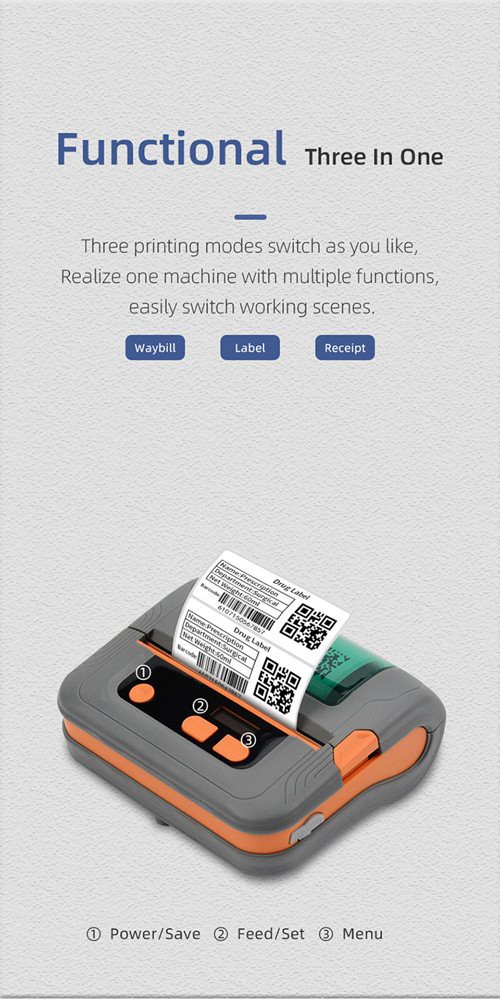 4 inch mobile printer_