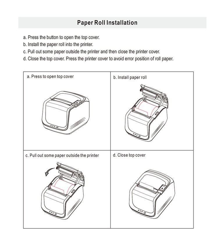Printer thermal 80