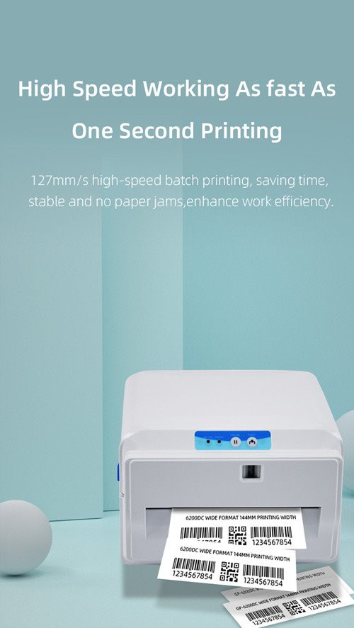 6 inch label printer_