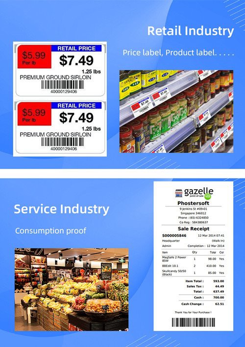 Label printer for shipping labels_
