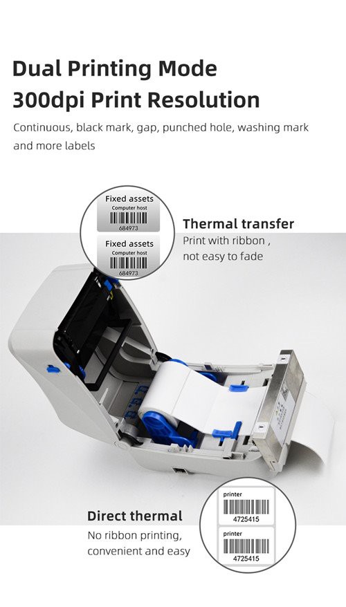 Wireless postage label printer_