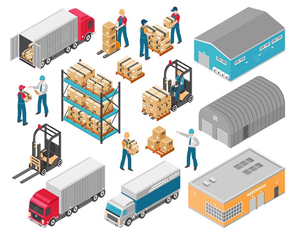 Mobile printer for logistic