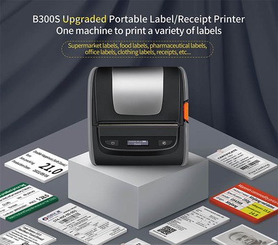 Portable sticker printer
