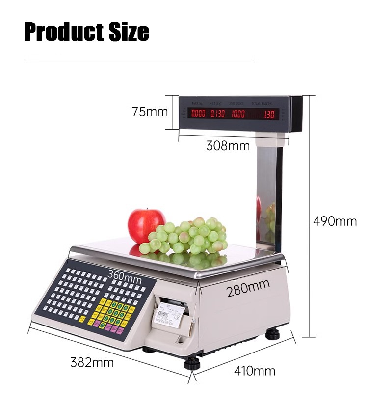 barcode label scale 5